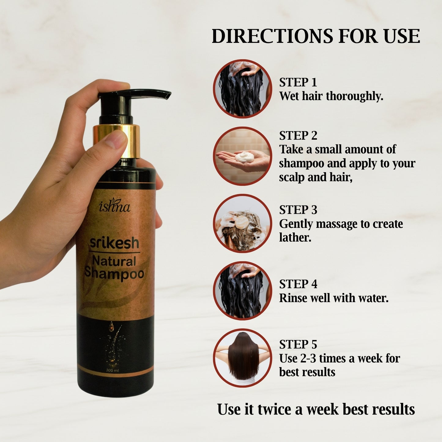 Srikesh Natural shampoo