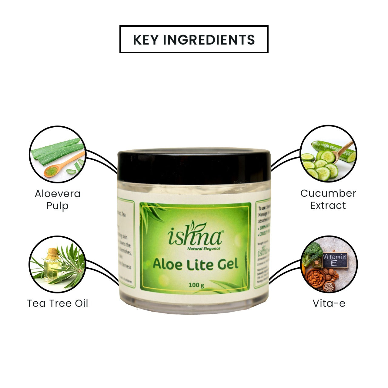 ISHNA ALOE LITE GEL