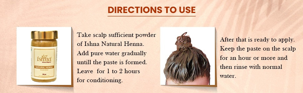 Ishna Natural Henna Powder