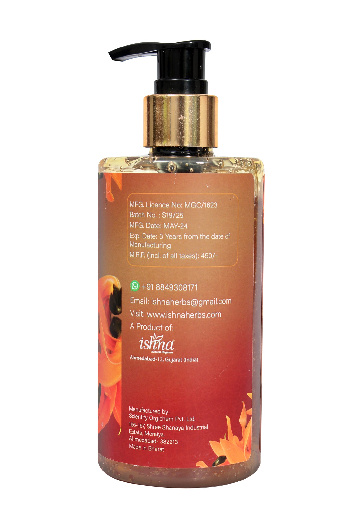 Palash body wash