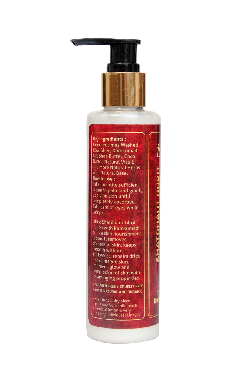 Ishna Shatdhaut Ghrit Moisturizer Lotion