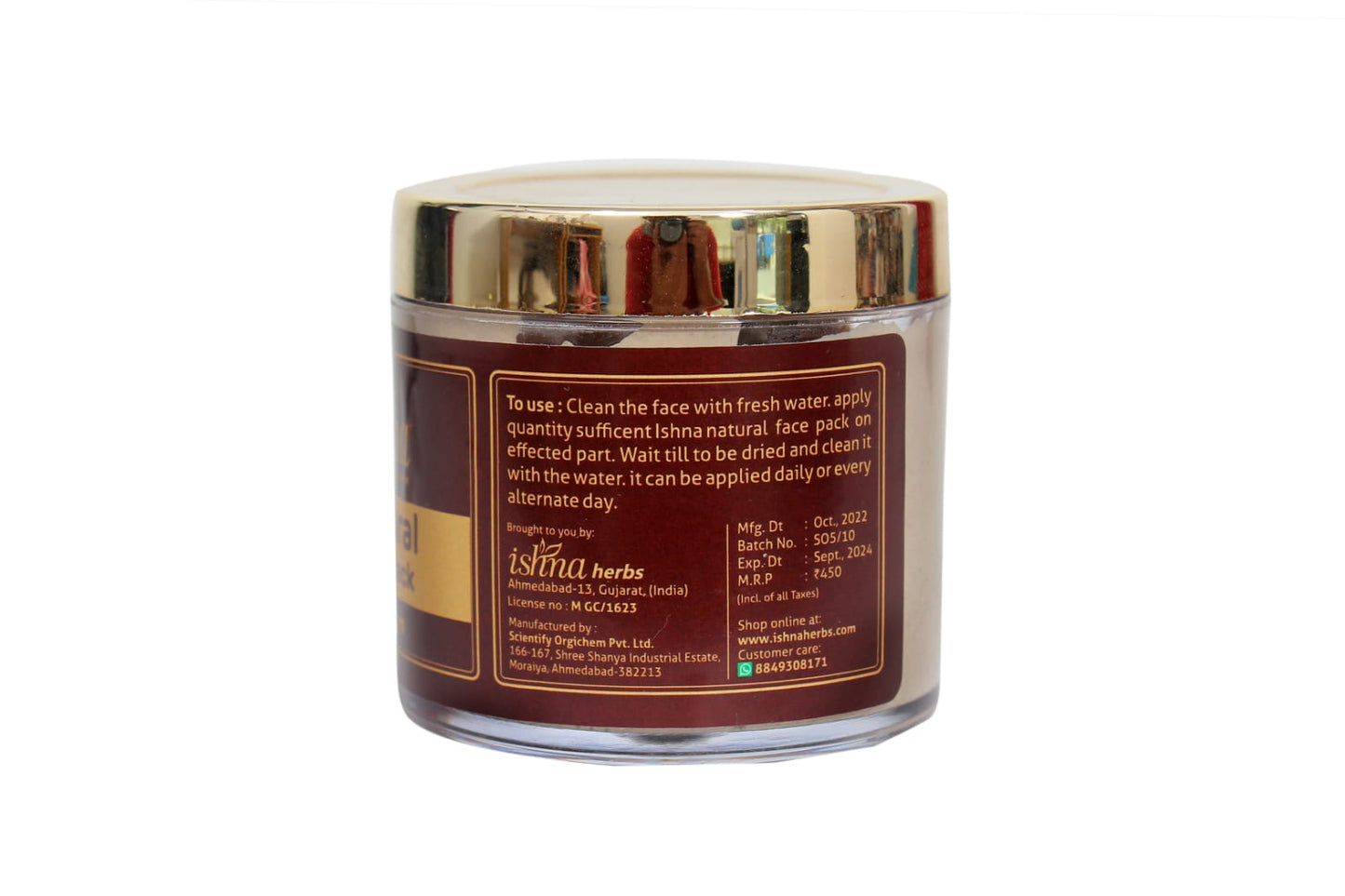 Ishna Natural Face Pack