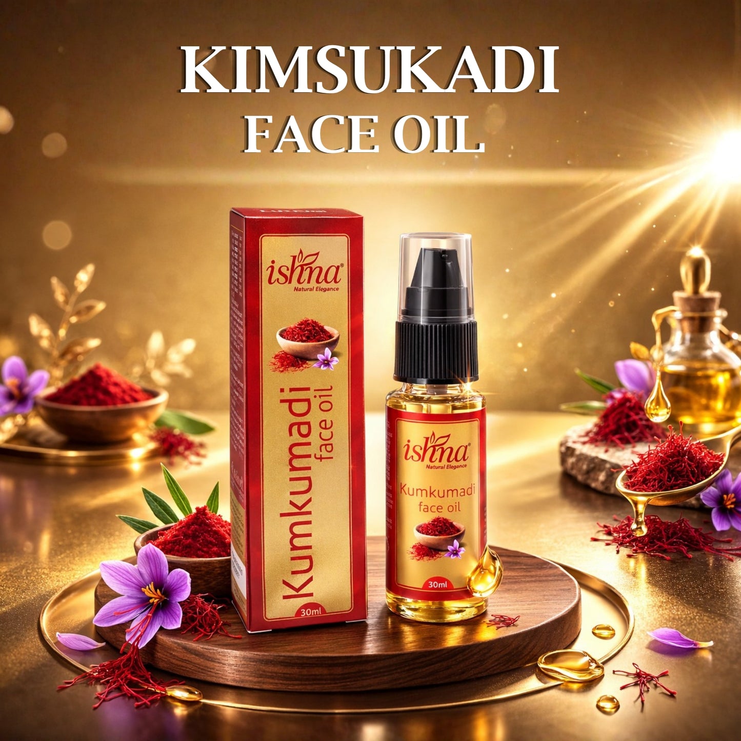 Ishna Kumkumadi oil