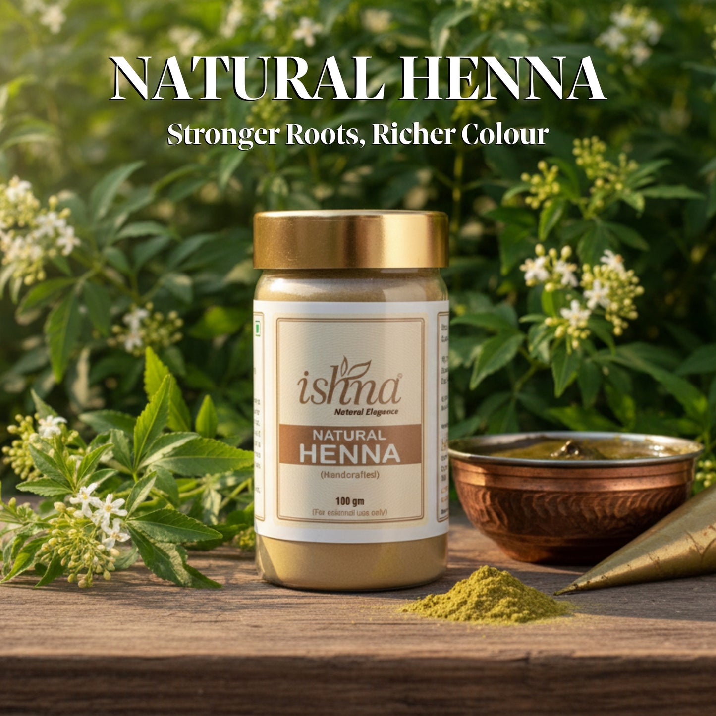 Ishna Natural Henna Powder