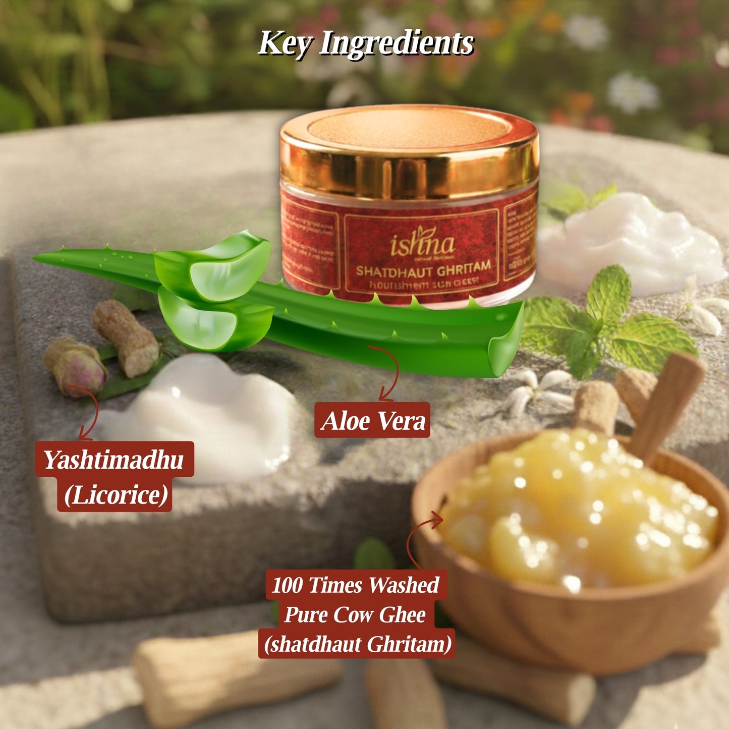 Ishna Shatdhaut Ghrit Cream