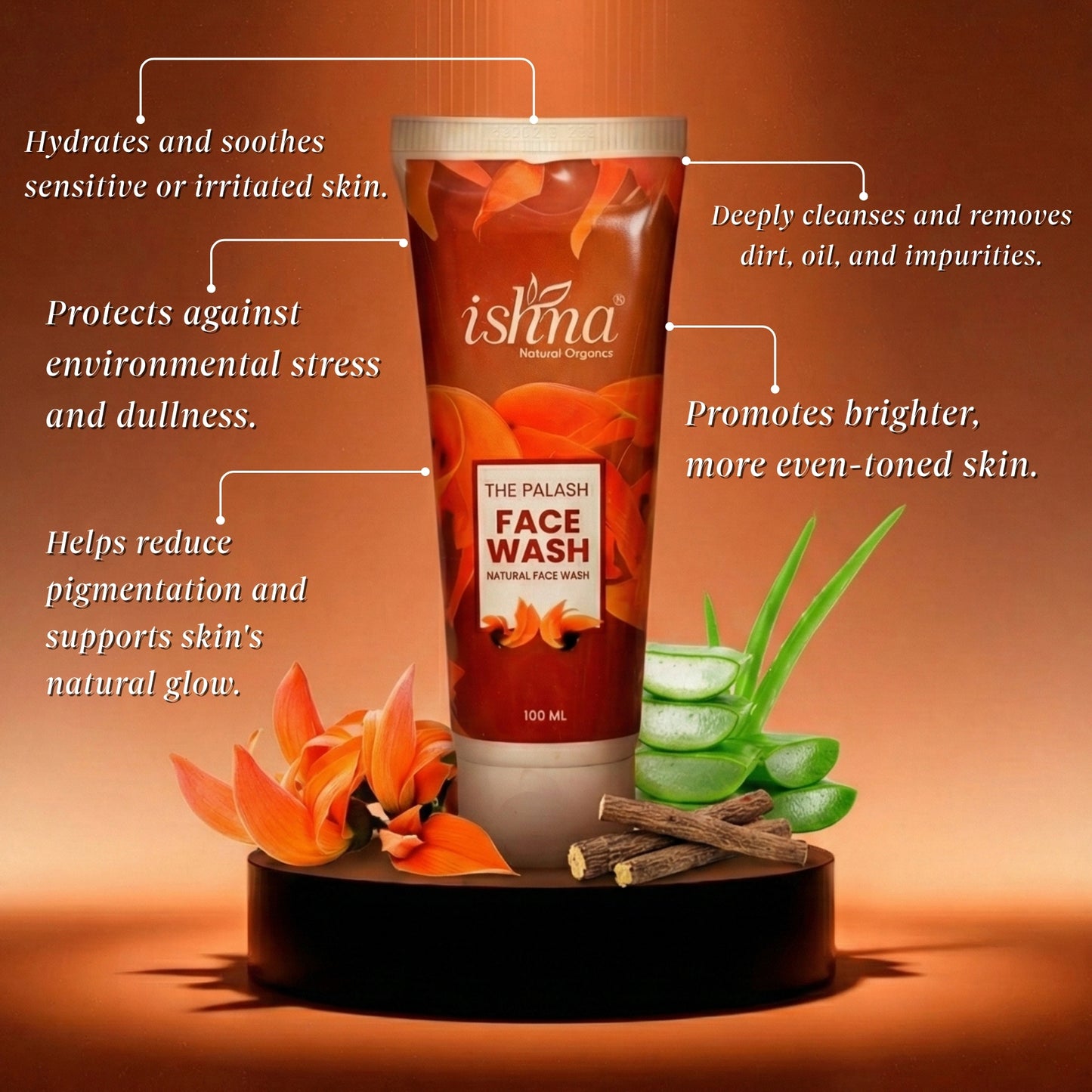 Palash face wash