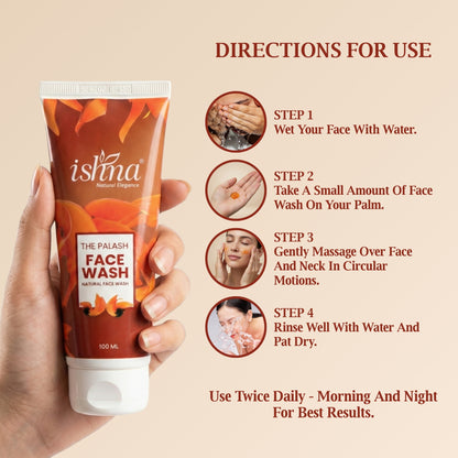 Palash face wash