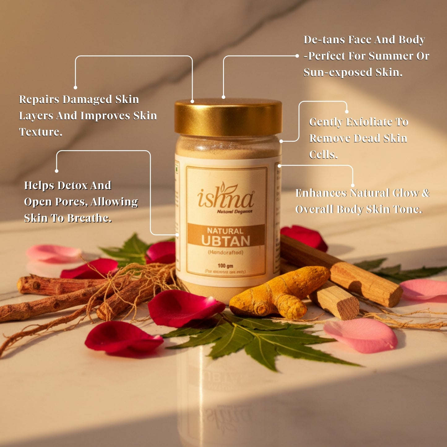 Ishna Natural Ubtan Powder
