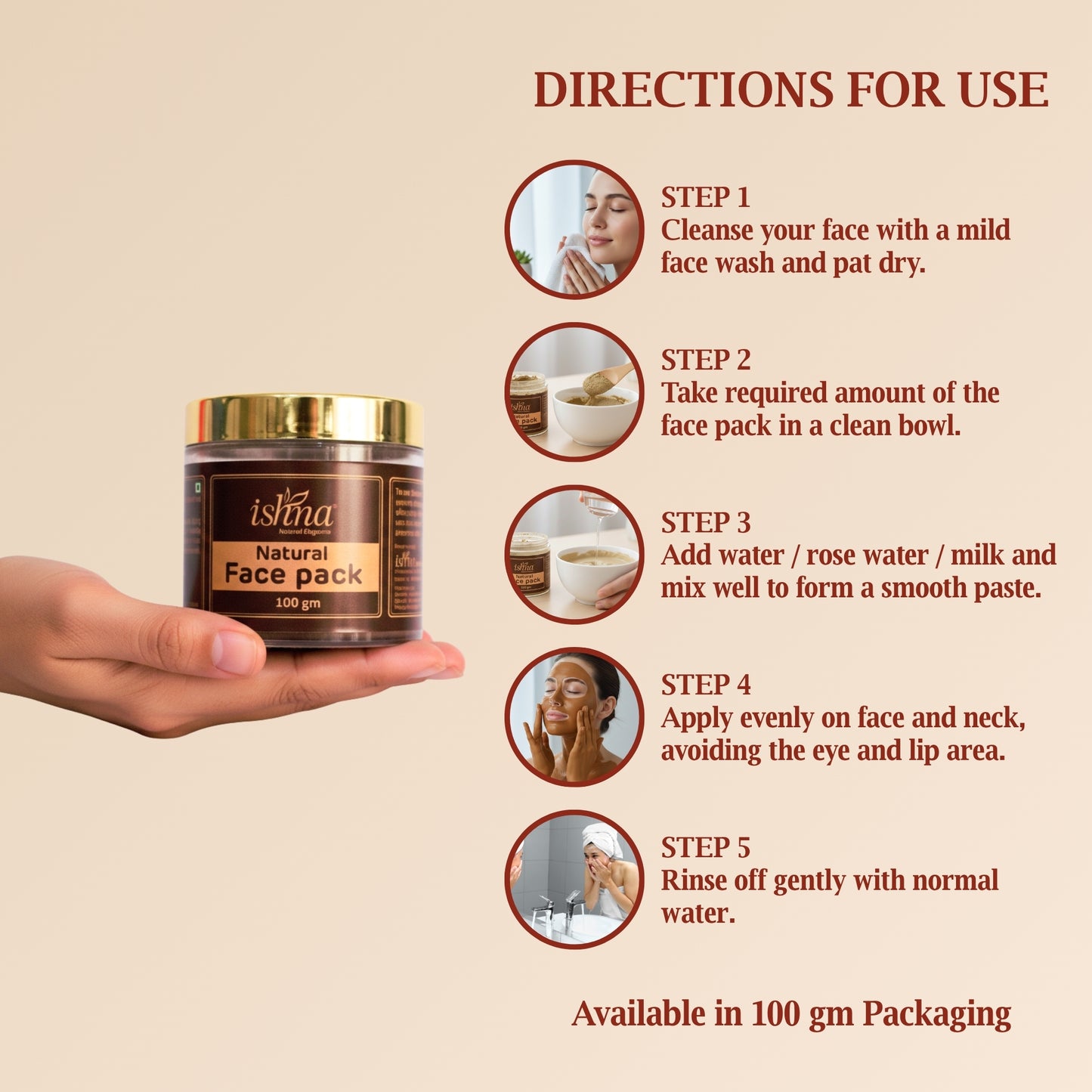 Ishna Natural Face Pack