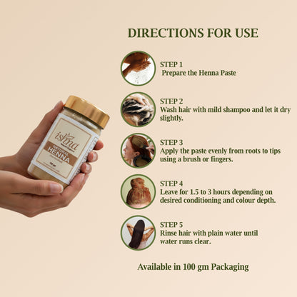 Ishna Natural Henna Powder