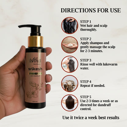 Srikesh Anti dandruff shampoo