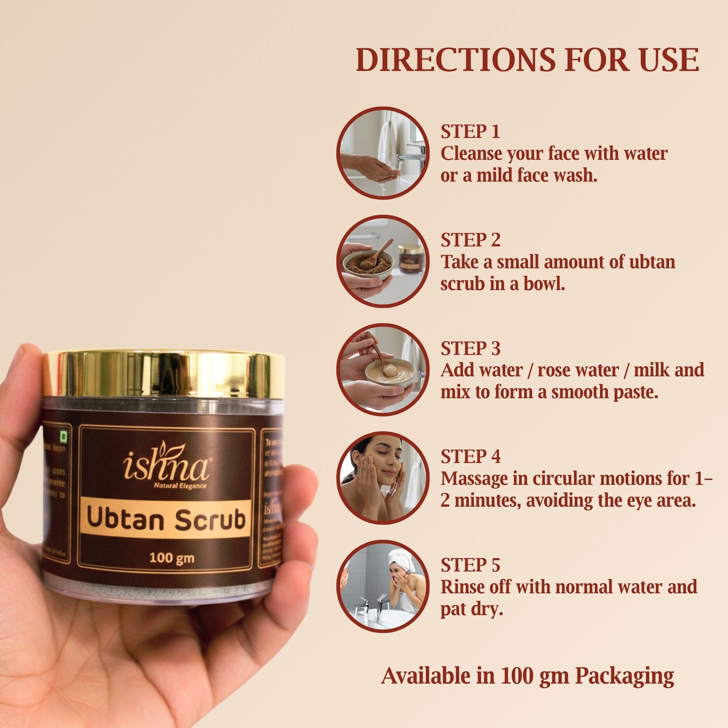 Ishna Ubtan Scrub